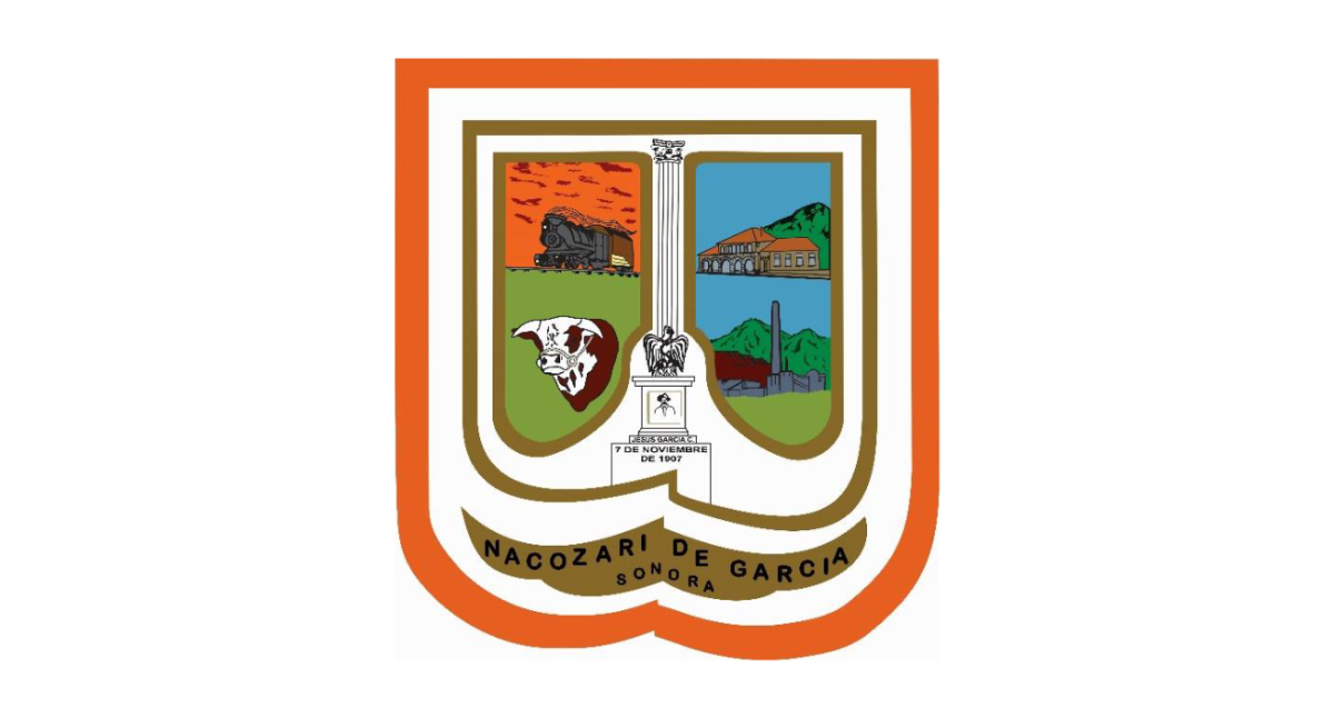 Escudo oficial del municipio de Nacozari de García, Sonora