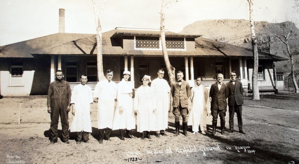 Personal médico 1923 Nacozari de García