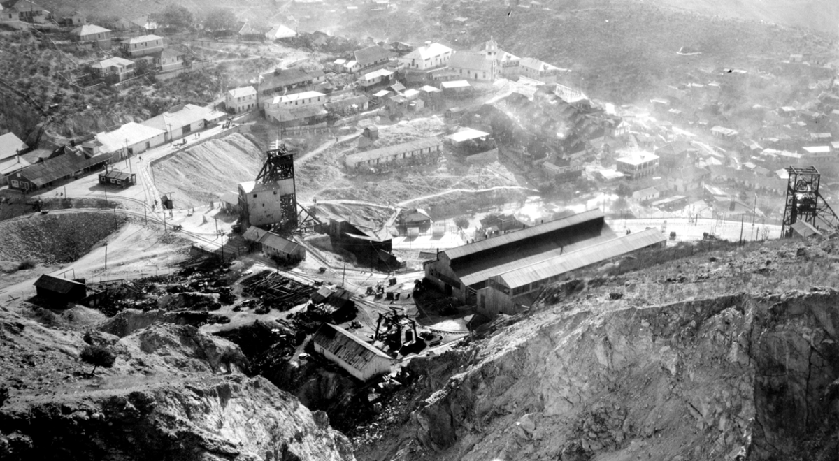 Pilares Mine at Nacozari Believed by Engineers to be Equal of Rio Tinto (1908)
