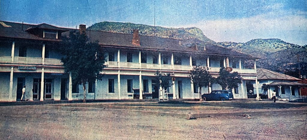 Antiguo Hotel Nacozari en 1965