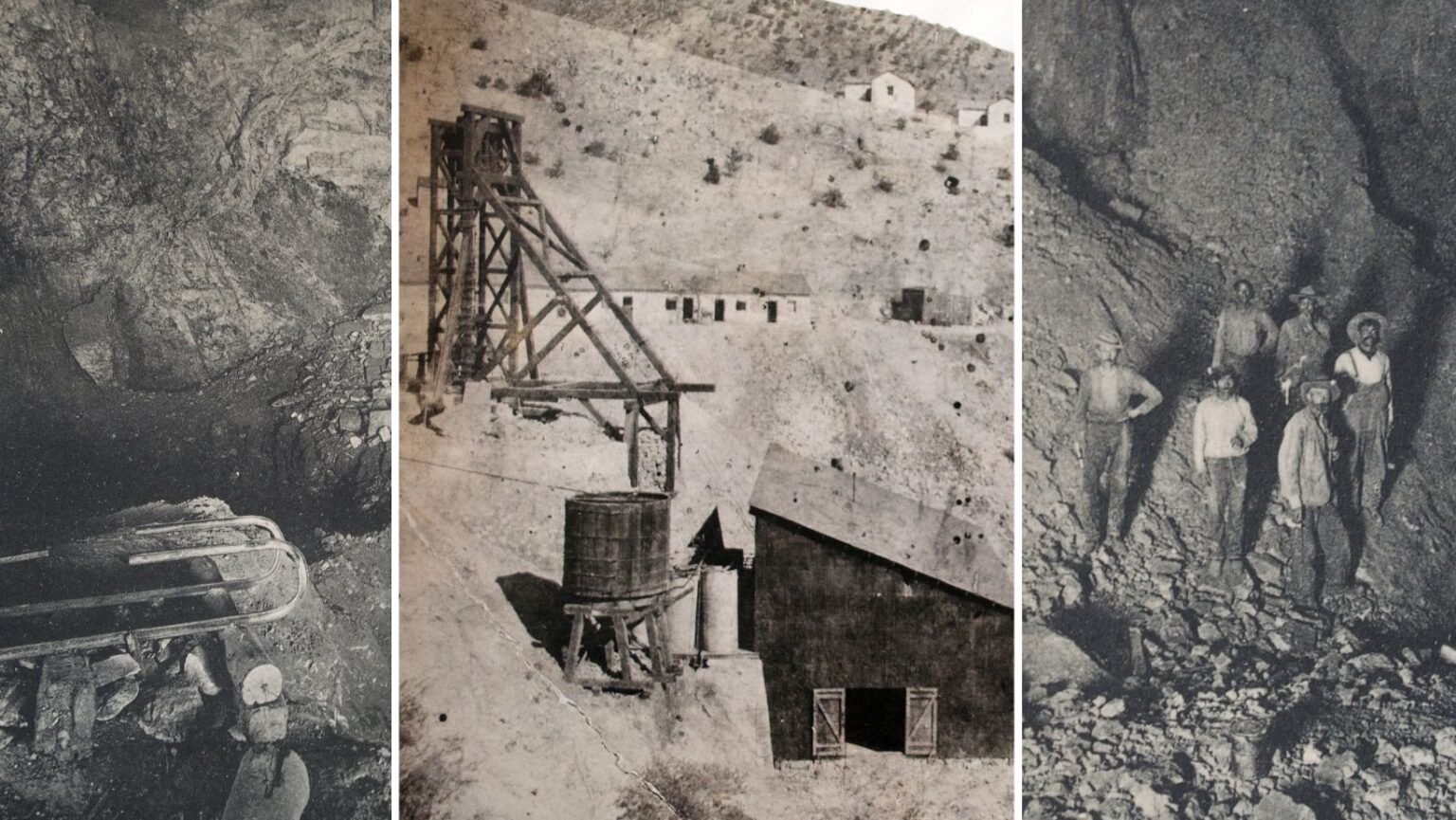 Pilares de Nacozari Mine 1900 Mina de Pilares de Nacozari Año 1900